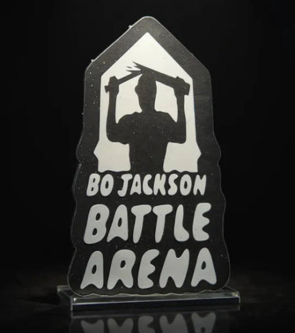 Bo Jackson Battle Arena Sticker White Exclusive