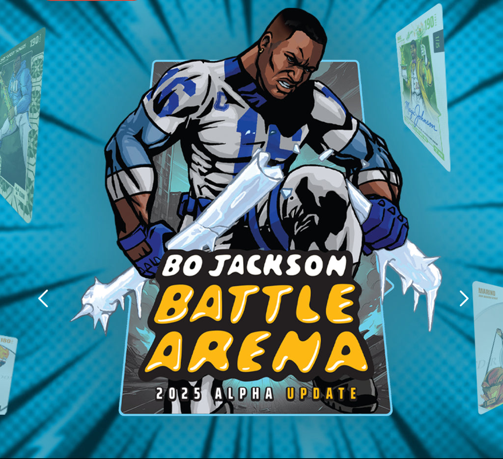 Bo Jackson Battle Arena Mystery Card Drip Pack | Chase for Ultra & Secret Rares | 1 Battle Arena Card per Pack | Hottest Sports Collectibles
