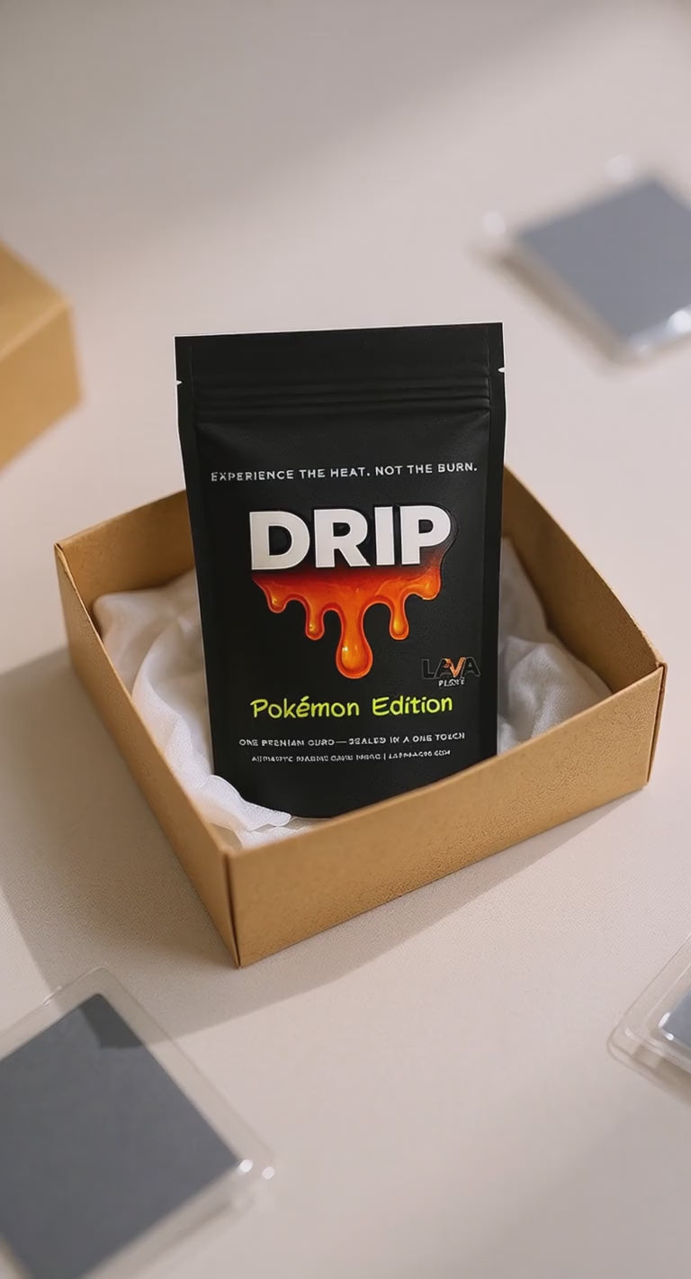 Pokémon Edition Mystery Drip Pack - Guaranteed Premium Sealed Card in Mag Case!